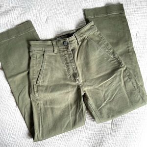 Everlane Straight Leg Crop Pants, Size 0